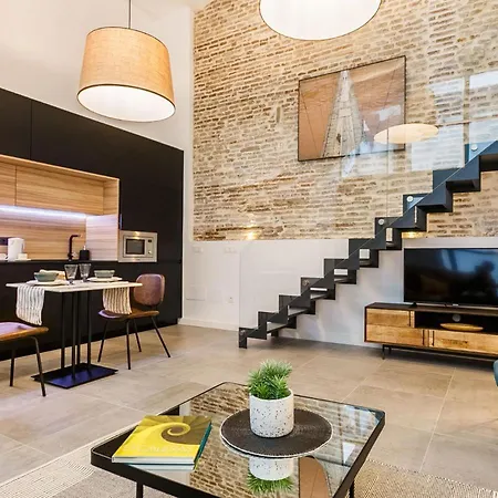 Amplisimo Y Coqueto De Lujo Y Diseno En Pleno Centro Apartamento Sevilha